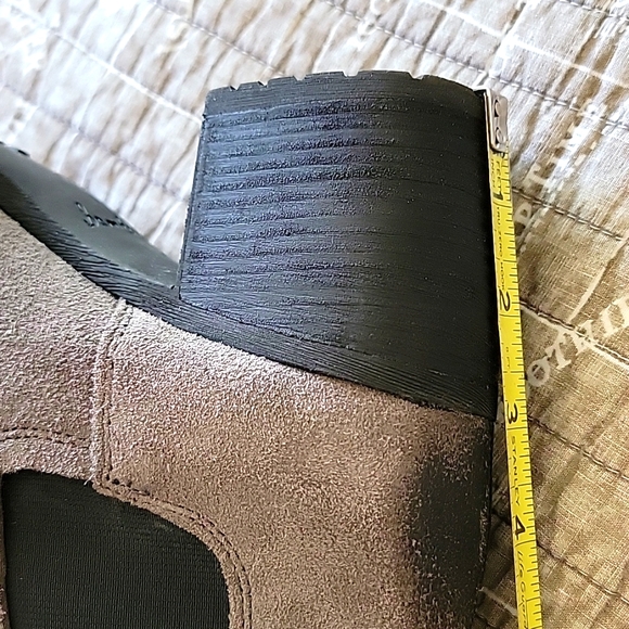 Sam Edelman Grey Suede Leather Bootie - Picture 8 of 8